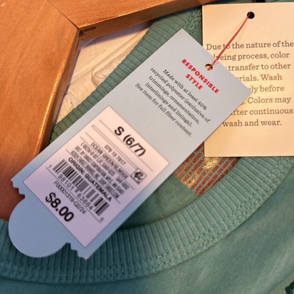 New Cat & Jack Boy Tee Color: Ocean Green Size: Black S (6/7) “Adventure - Picture 13 of 13